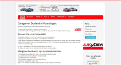 Desktop Screenshot of garagevandorland.nl